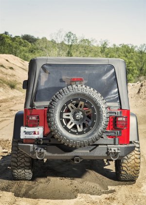 Jeep Wrangler TJ Unlimited Soft Top - Rugged Ridge - Montana - Black Diamond - `04-`06
